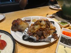 石头烤牛窝骨-蒙料·手把肉(望京店)