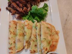 薄饼烧羊肉-那家小馆•北京菜•烤鸭(香山店)