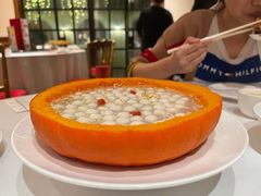 南瓜酒酿小圆子-玫瑰厅上海菜(兴国路店)