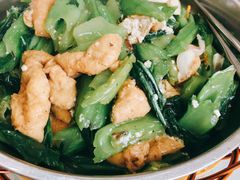 生炒广宁白菜心-玲玲美食宁辉店(葵蓬店)