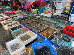 水产区-霞涌市场海鲜摆卖区