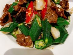秋葵雪花牛肉-口味堂(珞喻路店)