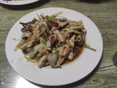葱炒笔管-华春餐馆(鱼山路店)