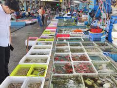 -霞涌市场海鲜摆卖区