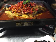 -探鱼·鲜青椒爽麻烤鱼(广州花都来又来店)