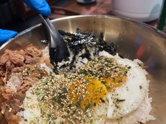 -明洞阿姨·韩式酱蟹烤肉·创意料理(三元桥店)