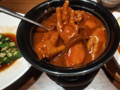 鲍鱼炖鸡爪-将相和·海鲜蒸饺大连菜