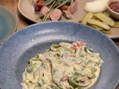 干酪淇淋汁手工菠菜宽面-G+KITCHEN(龙湖狮山天街店)