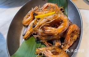 Wild Oil Stir-fried Shrimp