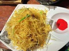 灯盏土豆丝-马灯部落·西湖边的创意山景餐厅(虎跑动物园店)
