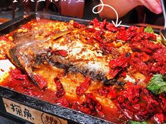 -探鱼·鲜青椒爽麻烤鱼(苏宁广场店)