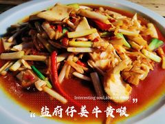 盐府子姜牛黄喉-听香·678茶铺(猛追湾店)
