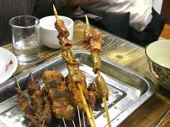烤海肠-百丰园海鲜烧烤农家菜(威·至海港湾店)