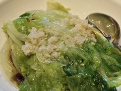 蒜香油淋唐生菜-上海宝华喜来登酒店·采悦轩中餐厅