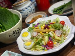 -明洞阿姨·韩式酱蟹烤肉·创意料理(三元桥店)