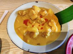泰式传统黄咖喱鸡-迷你椰·泰式大排档(虹口店)