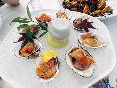 品海炝拌小赤贝-品海楼·大连海胆锅贴馆(东港店)