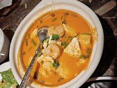 虾膏石锅豆腐-前海沿·海鲜水饺青岛菜(乐客城店)