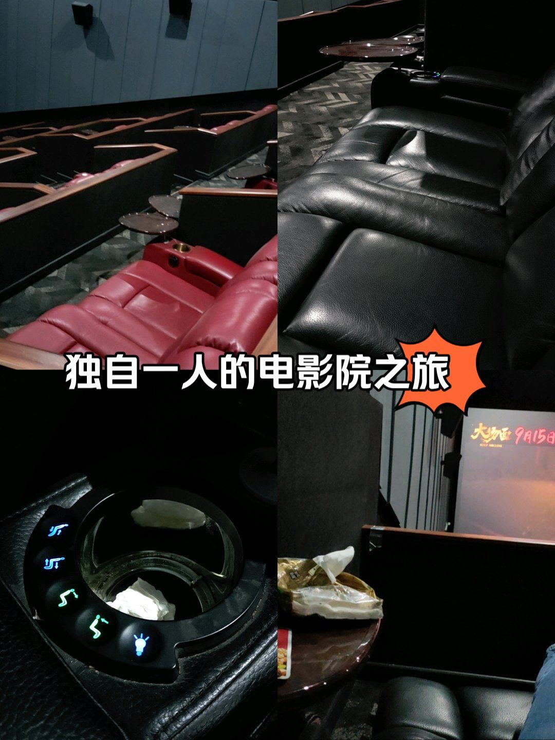 独自一人的电影院之旅