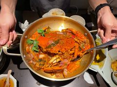 咖喱炒蟹-大头虾越式风味餐厅(光明广场店)