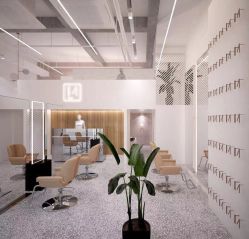 -I+造型烫发染发