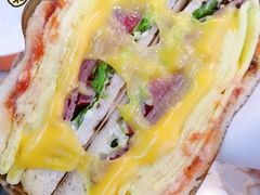 厚蛋芝士沼三明治-Al Salam莫的三明治