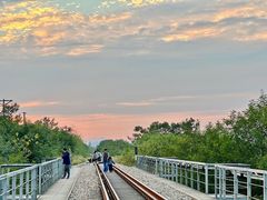 -乌龙涧铁道铁轨景