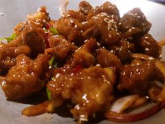 蒜香蜜汁排骨-绿茶餐厅(昌平悦荟店)