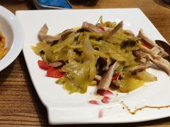 虾饼炒咸菜-潮中人·潮州菜(益乐路店)