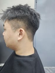 -米可造型烫发染发