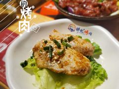蒜香鸡翅中-胖记烤肉(江汉路店)