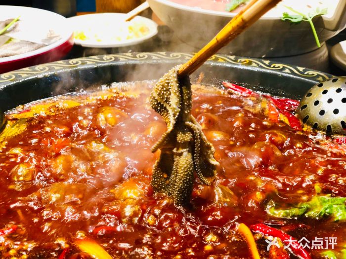 捞锅坝子老火锅(汽博中心店)极品水牛毛肚图片
