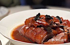 Black Truffle Sausage-Stuffed Crispy Roast Goose