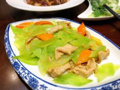 青笋炒肉片-奥山雅阁酒店·中餐厅