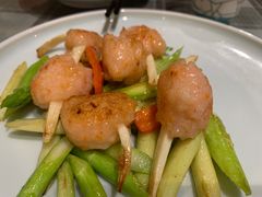 芦笋炒虾仁-五味堂·江浙土菜(月河特色店)