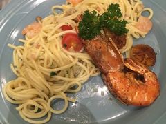 红虾贝柱蒜香意大利面-Jenny House 珍妮屋新派食堂(美吉特店)