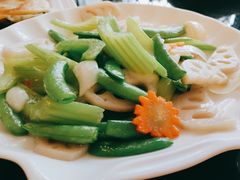 芹香甜豆炒藕片-青岛威斯汀酒店六楼中国元素餐厅