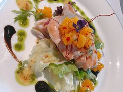 米其林52度低温三文鱼配芒果酱-张爱施法式西餐厅(汉街店)