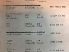 菜单-无牌咖啡&酒馆