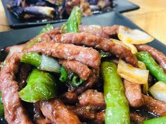 杭椒牛柳-外婆船宴餐厅·外婆喊你回家吃饭