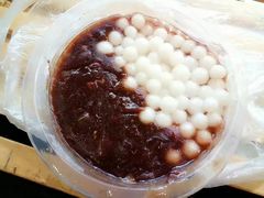 桂花赤豆糊圆子-潘玉麟糖粥