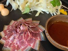 三年金钱火腿配大理手撕乳扇-泓0871臻选云南菜·味庄