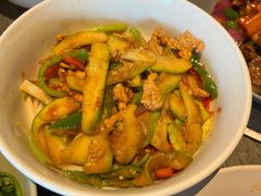 西葫芦炒肉拌-日上三甘(三里屯店)