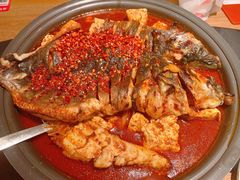 油泼香辣烤鱼-鱼酷活鱼烤鱼(静安大融城店)