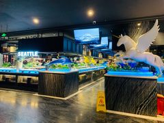 自助取餐区-V-ONE西雅图海鲜自助餐厅(仓山万达广场店)