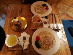 白汁蘑菇意粉-西关84·History·Art·Cafe