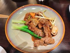芥蘭炒牛肉-臻萃轩中餐厅(国家会展中心店)