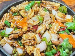 鱿鱼爆腰花铁板-卢庄(江汉路店)