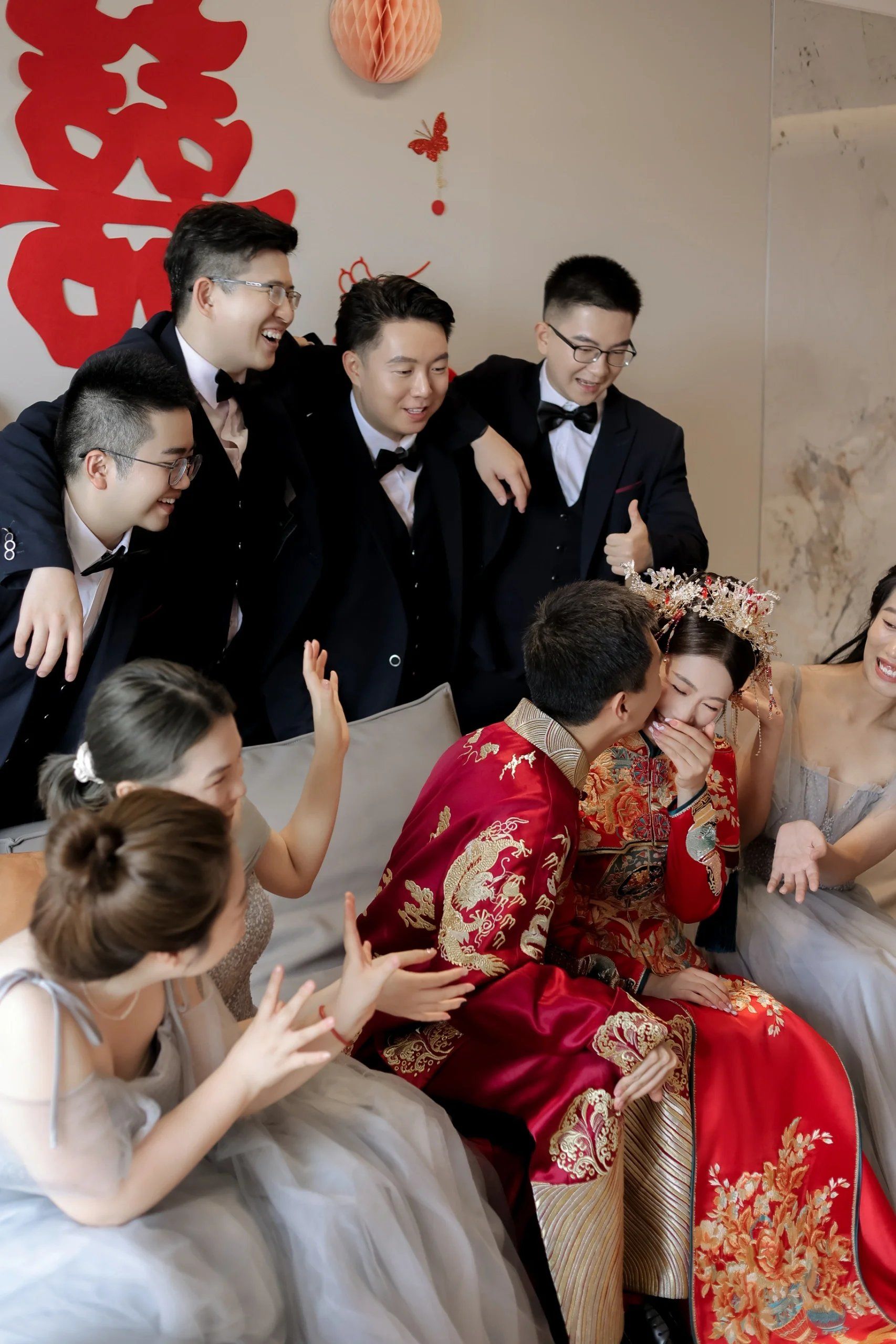 太适合结婚喜庆的氛围啦 古往今来