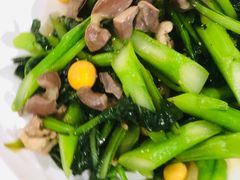 菜心炒鸡杂-区海鸡场饭店(石壁店)